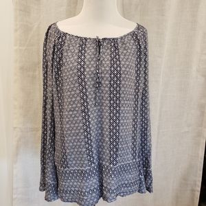 Aqua blouse size small
